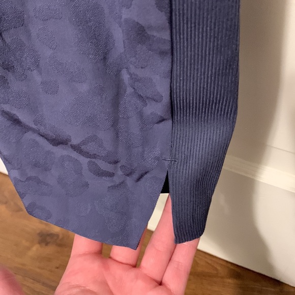 Athleta Brooklyn Textured Ankle Work Professional Waistband Pant Sz 10 - Picture 5 of 12